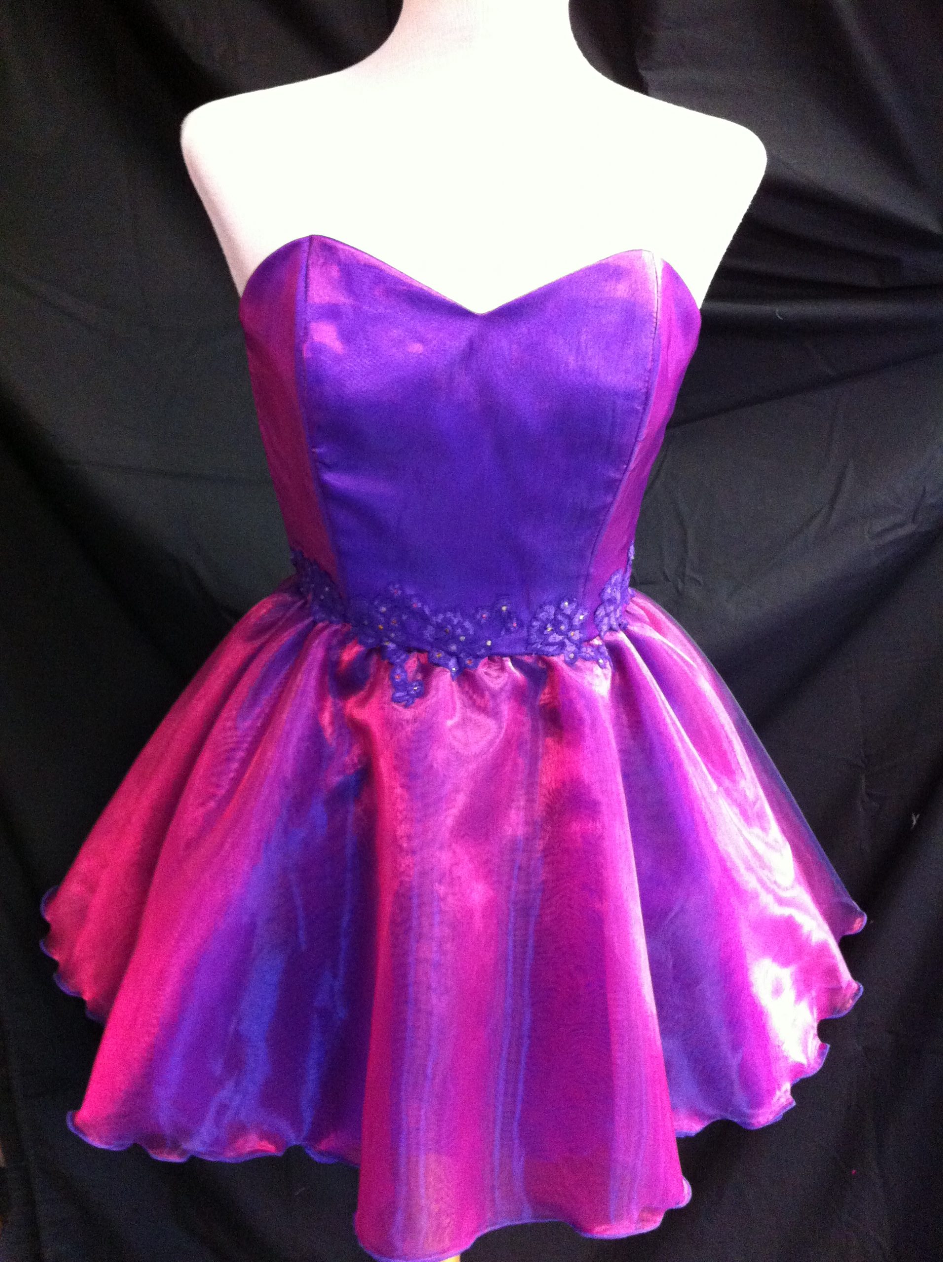 Purple tutu dress